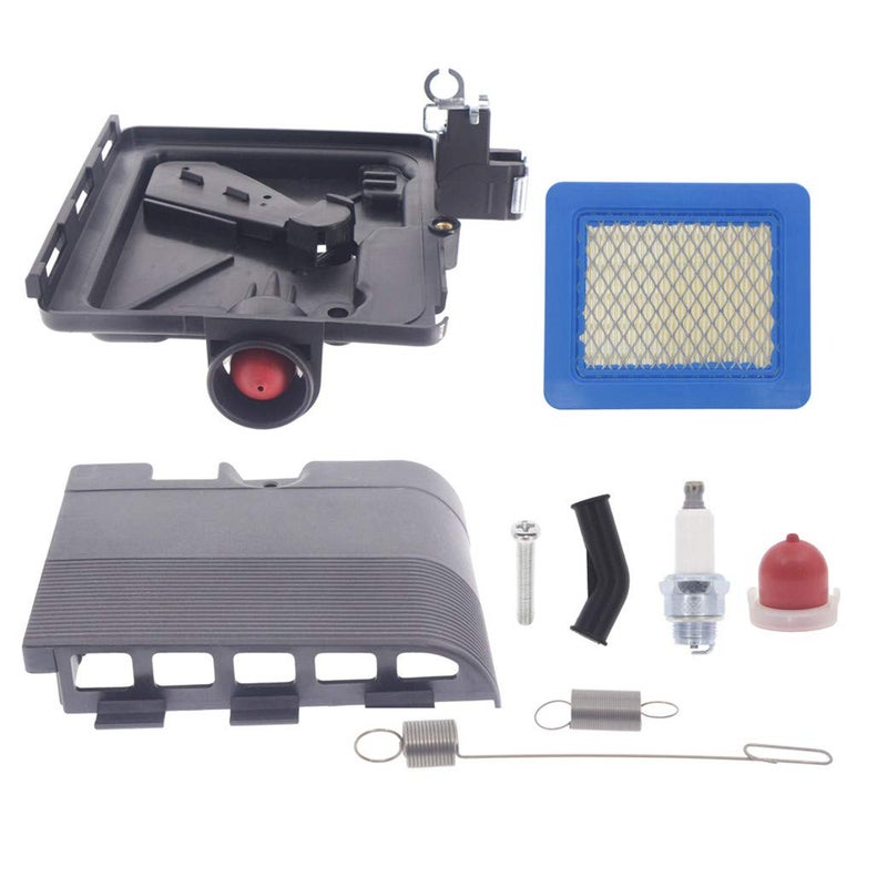 Hutdkte 692298 Air Cleaner Cover + 795259 Air Filter Cleaner Primer Base for Most 122000 124000 Model Engines with 790849 699056 Spring Tune Up Kit - Image 1